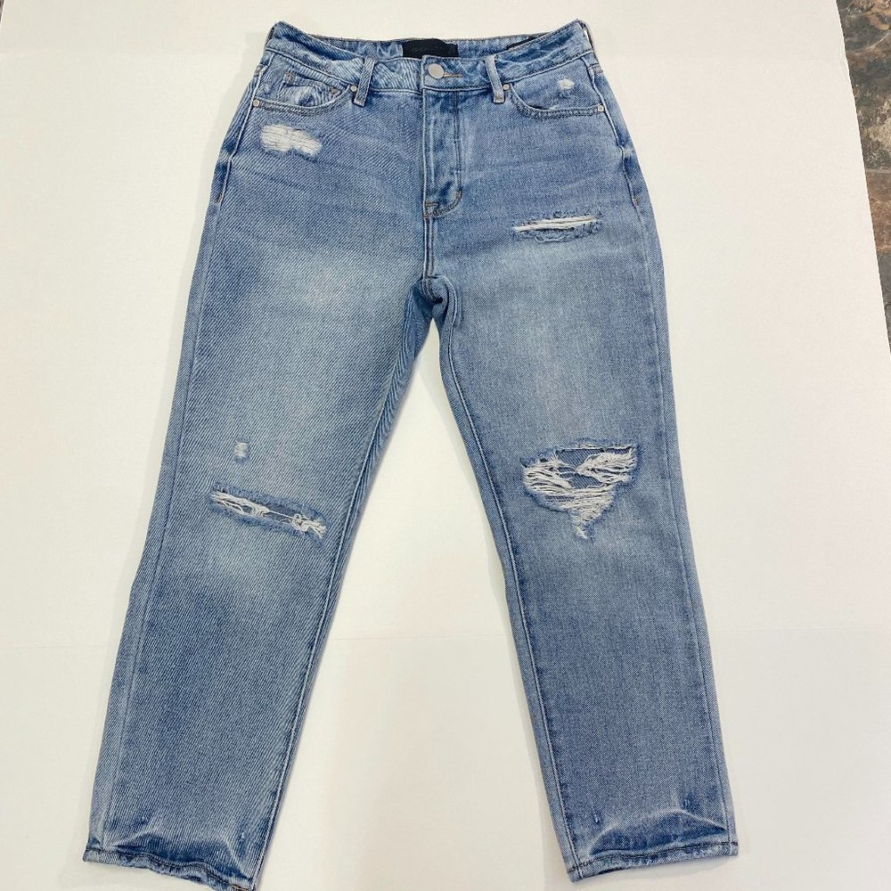 Kendall and Kylie The Icon Distressed Mom Jeans